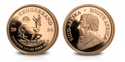 2024 Krugerrand D-Day 1/10oz gold  